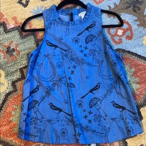 Anthropologie denim top